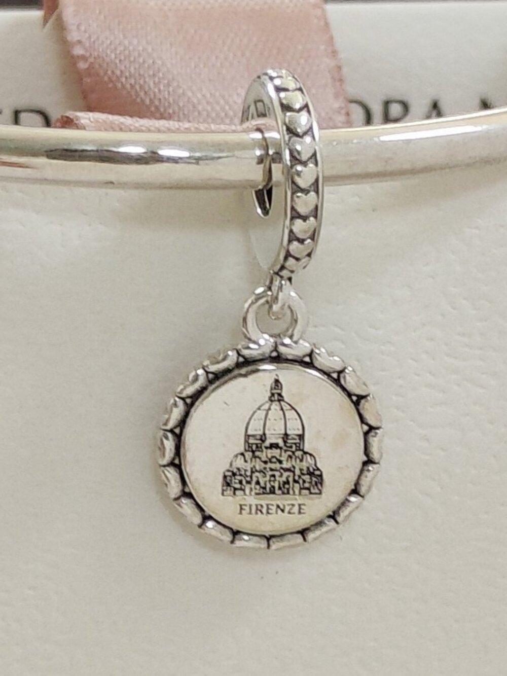 Pandora Duomo of Florence, Italy Dangle Santa Maria del Fiore Charm